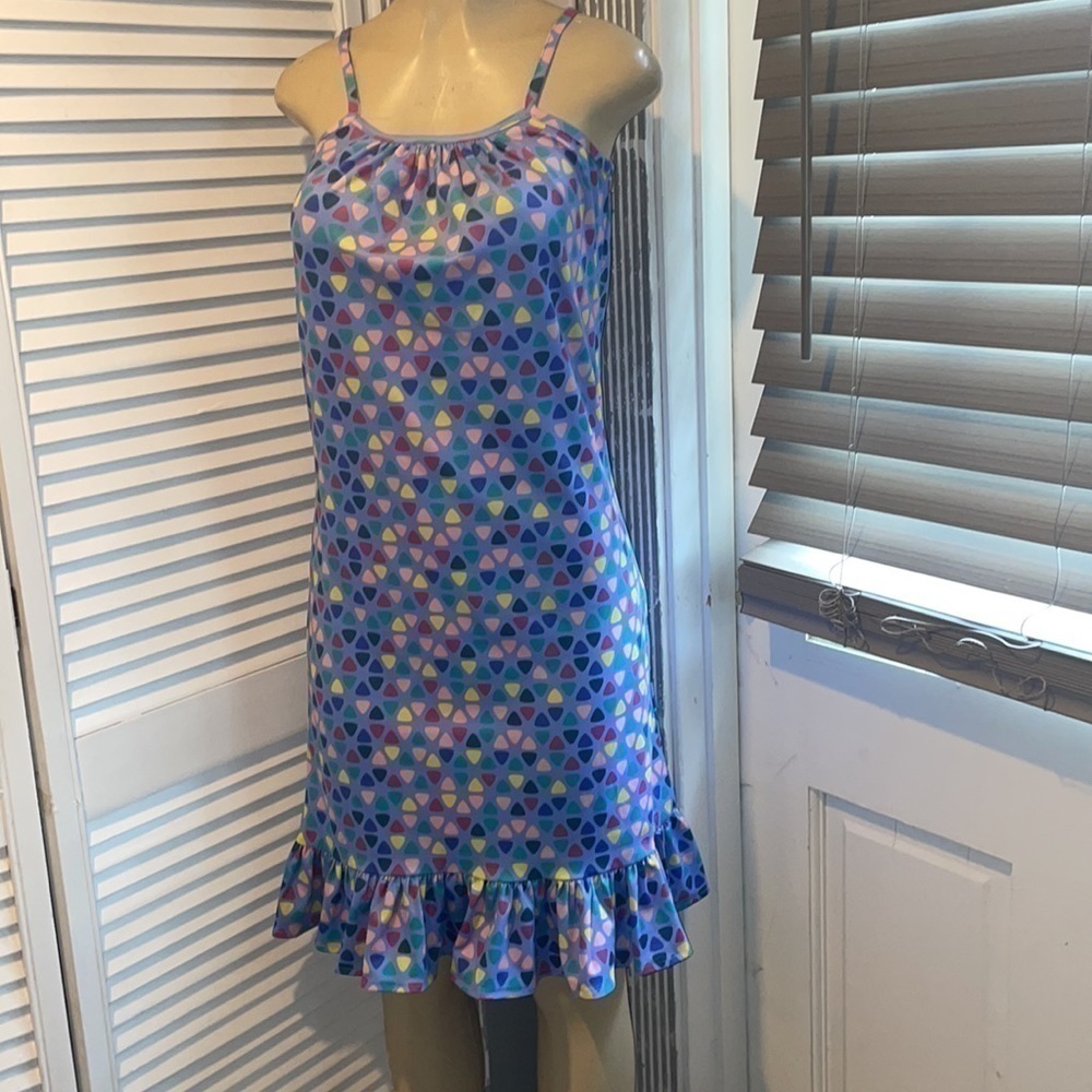 Chelsea Gunn- MALDIVES SPAGHETTI STRAP RUFFLE DRESS - Picture 6 of 10